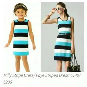 Milly Minis Girls striped dress